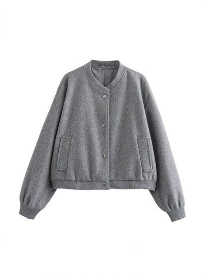 Long Sleeve Bomber Jacket