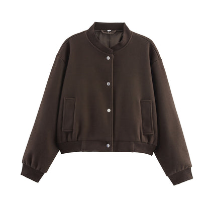 Long Sleeve Bomber Jacket