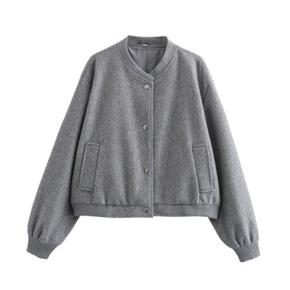 Long Sleeve Bomber Jacket