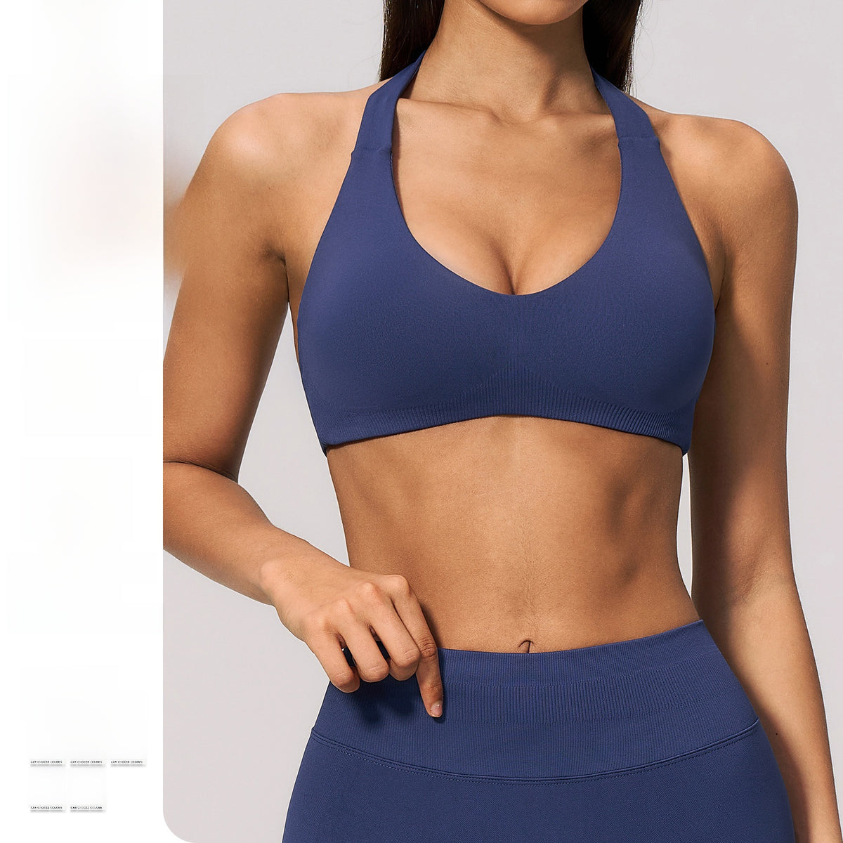 Seamless Halter Sports Bra
