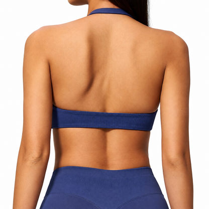 Seamless Halter Sports Bra