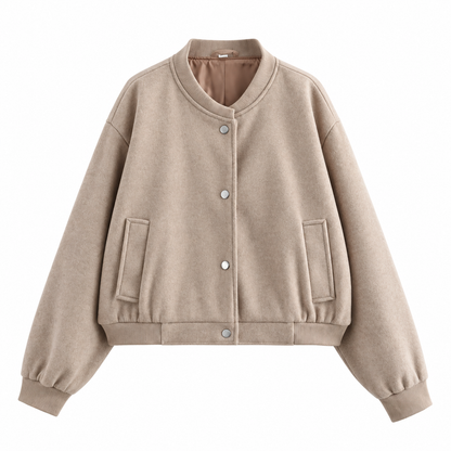Long Sleeve Bomber Jacket