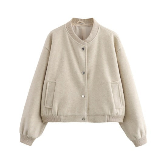 Long Sleeve Bomber Jacket