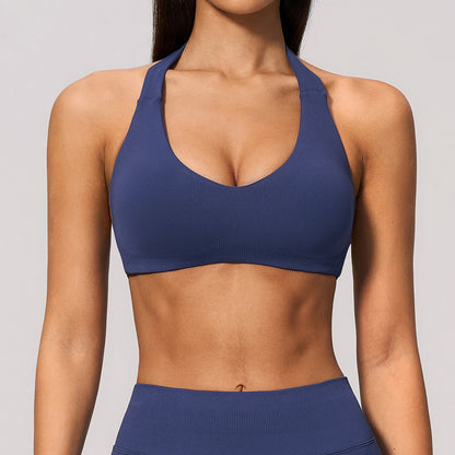 Seamless Halter Sports Bra