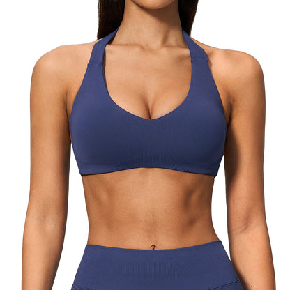 Seamless Halter Sports Bra