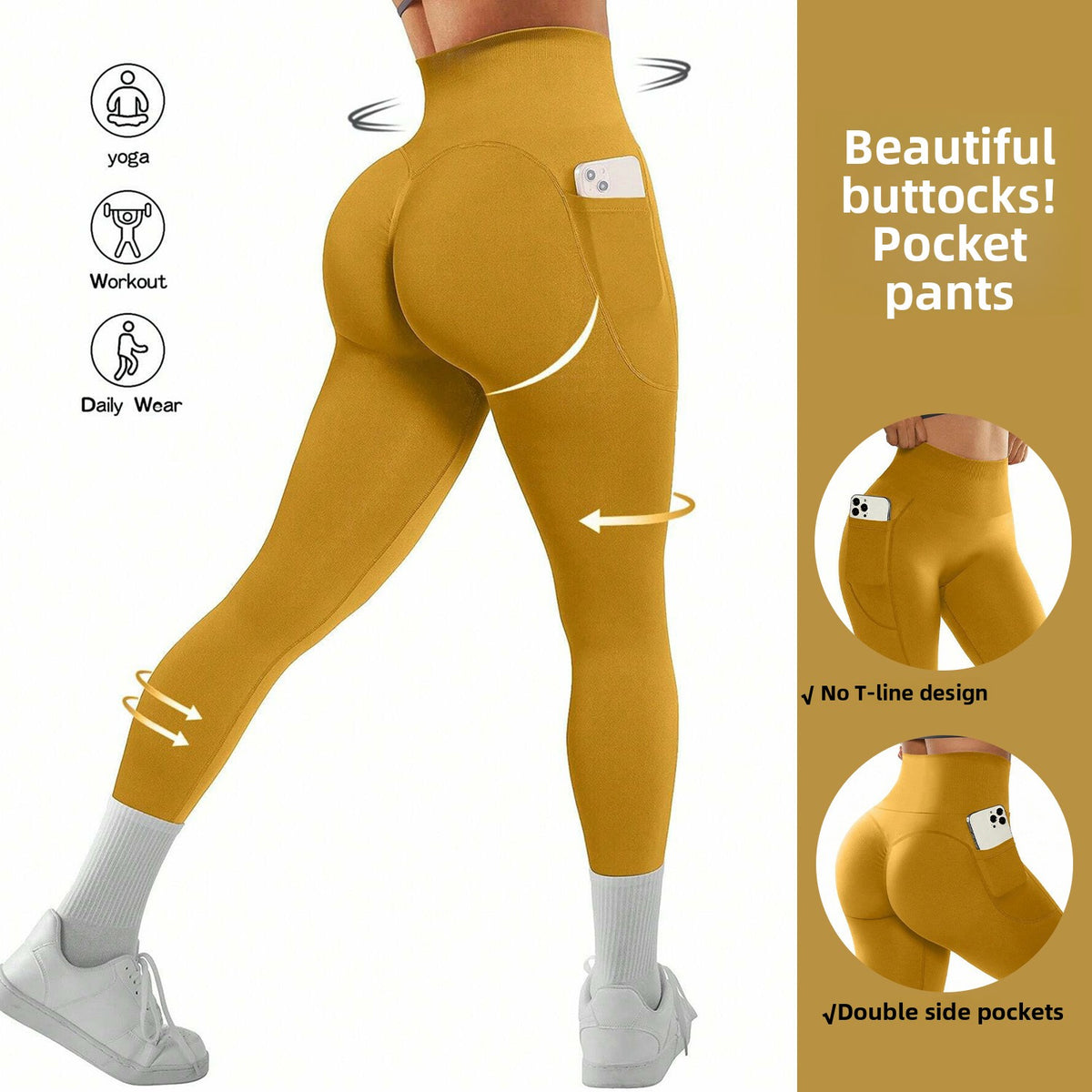 High-Waist Pocket Leggings