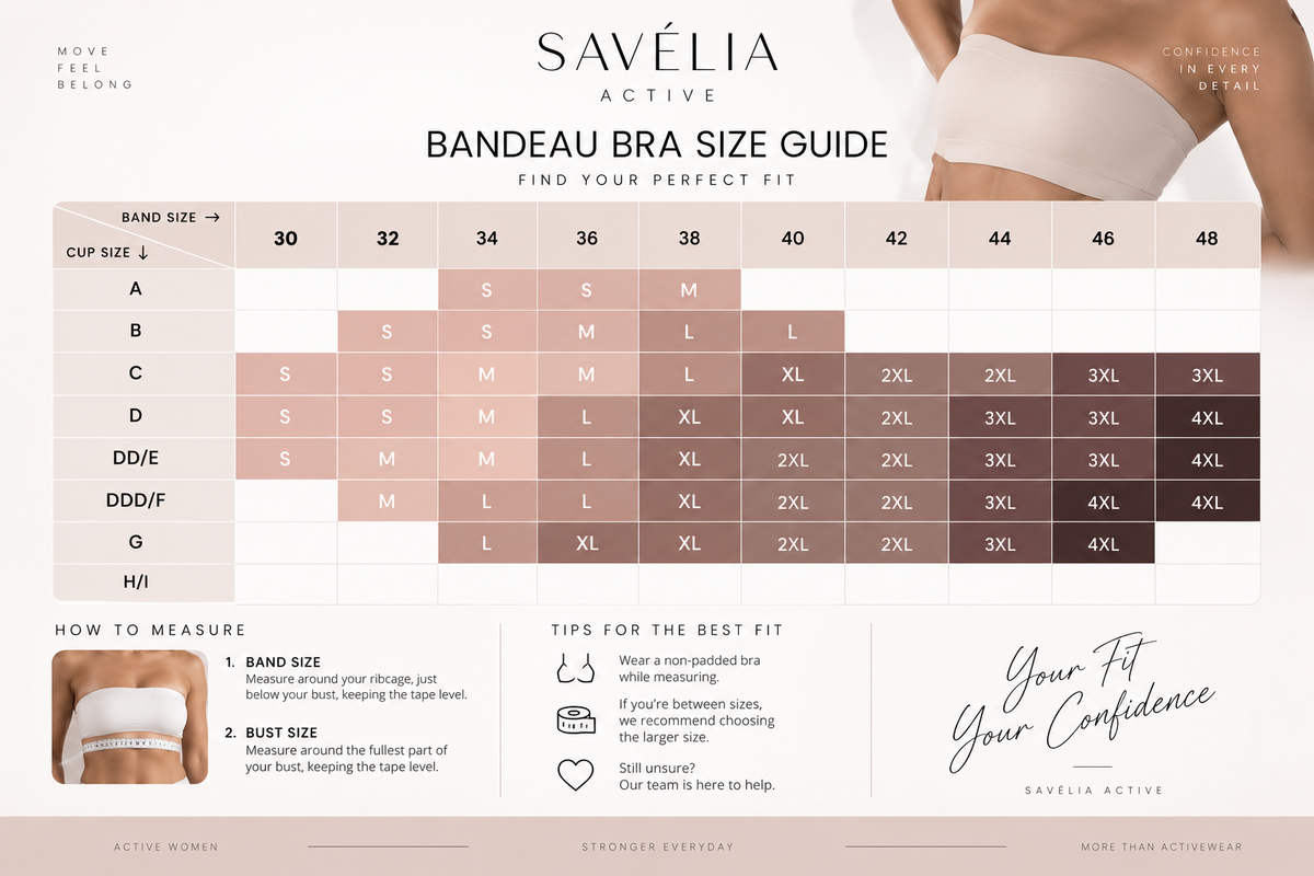Wireless Seamless Bandeau Bra with Detachable Straps