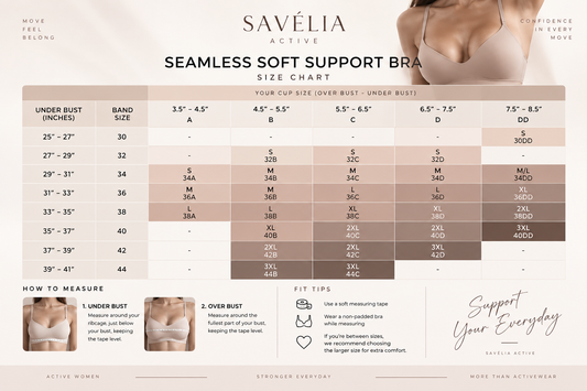 Seamless Soft Support Bra